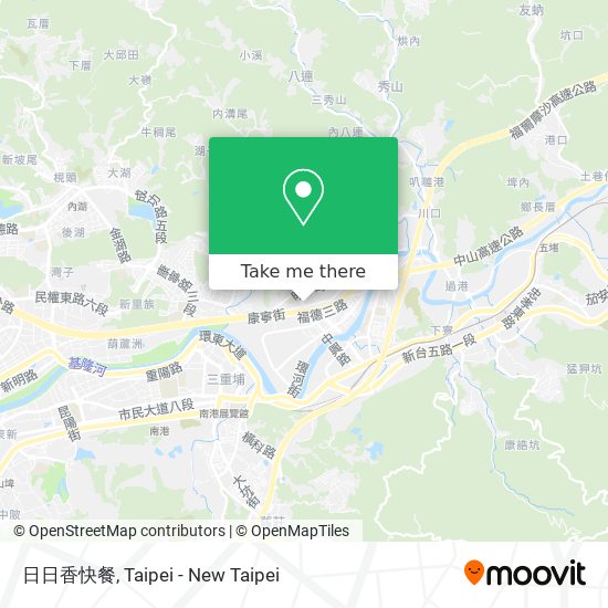 日日香快餐 map