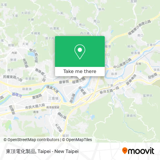 東頂電化製品 map