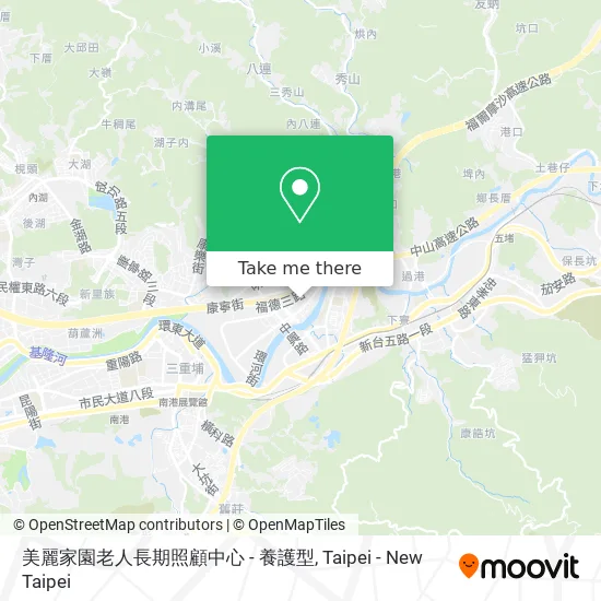 美麗家園老人長期照顧中心 - 養護型地圖