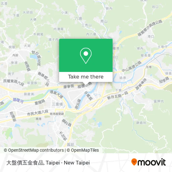 大盤價五金食品 map