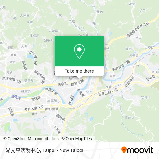 湖光里活動中心地圖