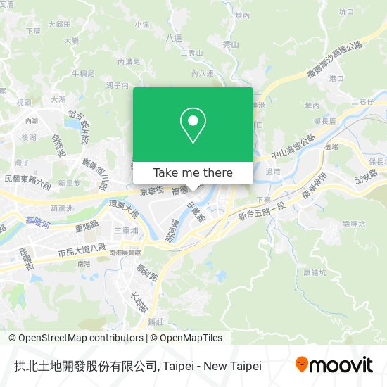 拱北土地開發股份有限公司 map