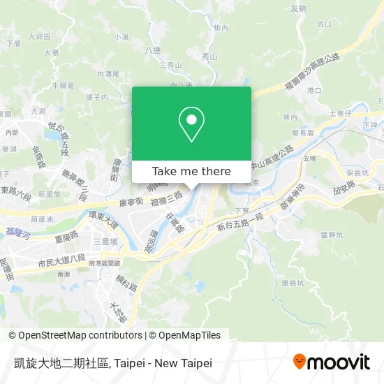 凱旋大地二期社區 map
