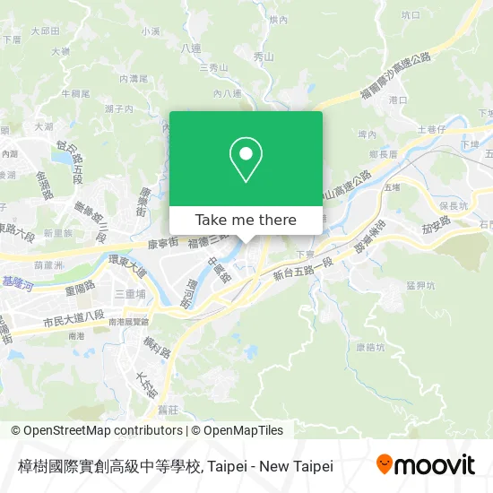 樟樹國際實創高級中等學校 map