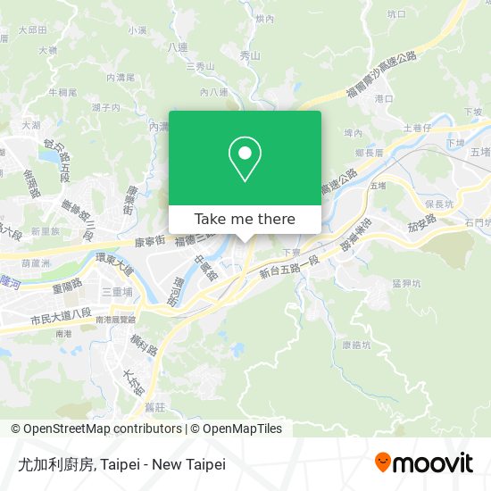 尤加利廚房 map