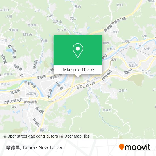 厚德里 map
