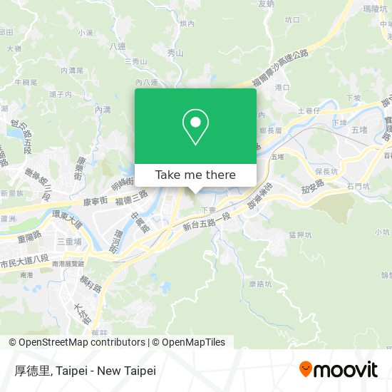 厚德里地圖
