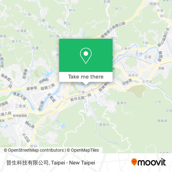 晉生科技有限公司 map