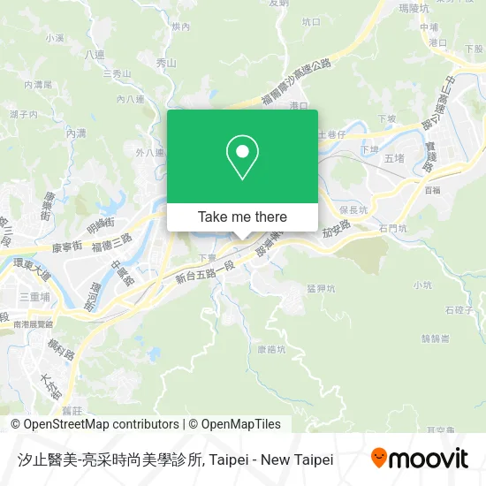汐止醫美-亮采時尚美學診所地圖