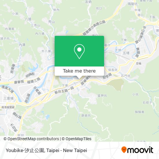 Youbike-汐止公園 map