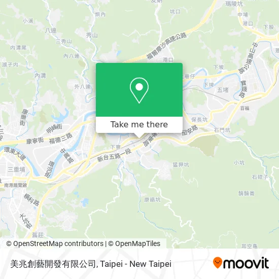 美兆創藝開發有限公司地圖