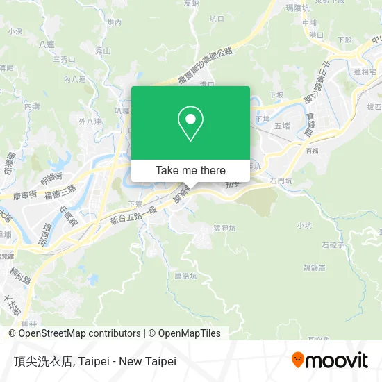頂尖洗衣店 map