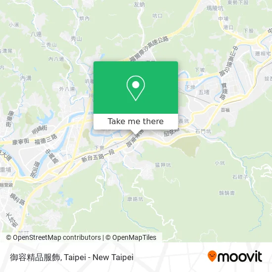 御容精品服飾 map