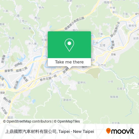 上鼎國際汽車材料有限公司 map