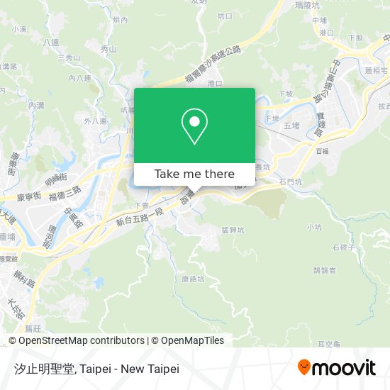 汐止明聖堂 map