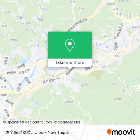 佑全保健藥妝 map