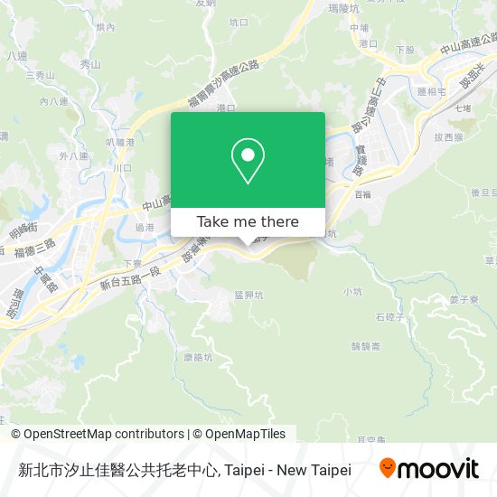 新北市汐止佳醫公共托老中心 map