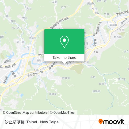 汐止茄苳路地圖