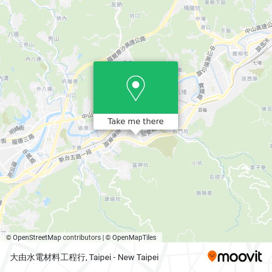 大由水電材料工程行 map