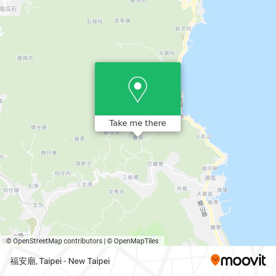 福安廟地圖