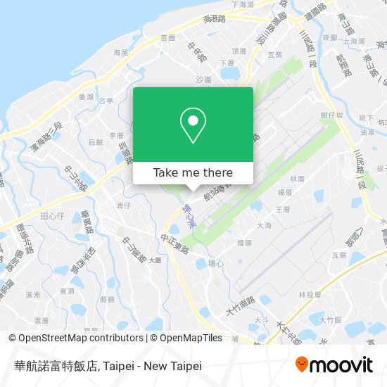 華航諾富特飯店地圖