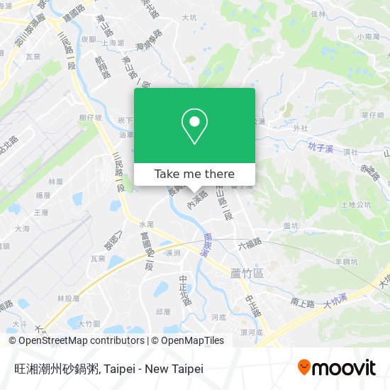 旺湘潮州砂鍋粥地圖