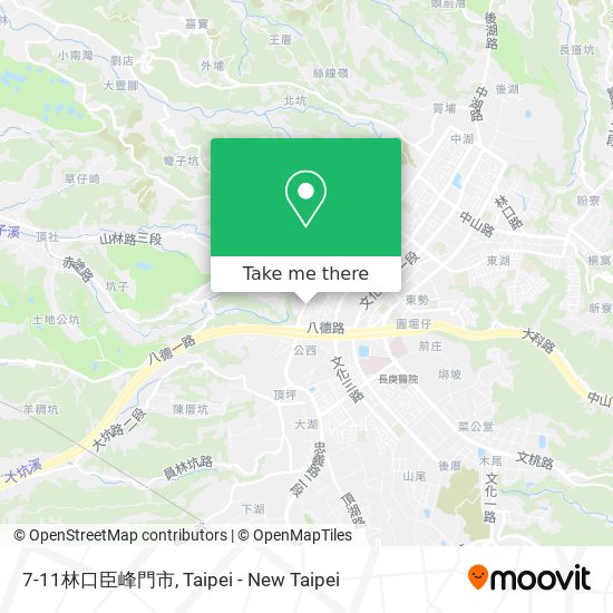 7-11林口臣峰門市地圖