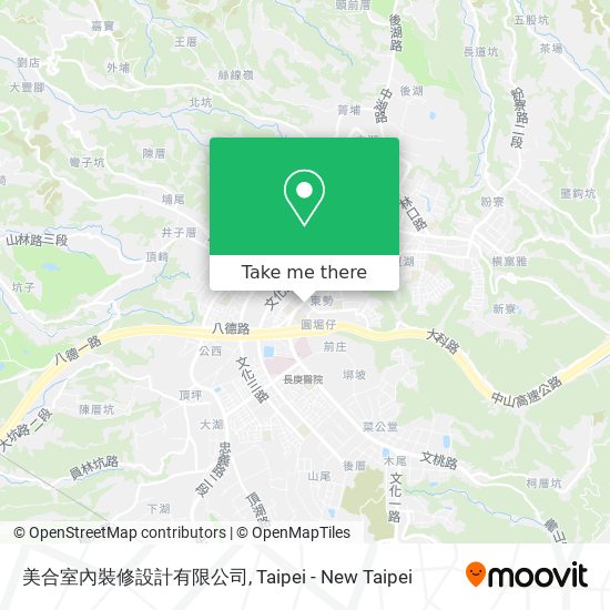 美合室內裝修設計有限公司 map