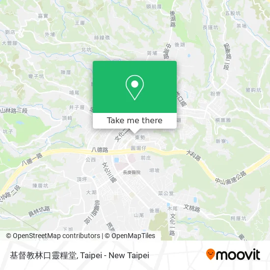 基督教林口靈糧堂 map