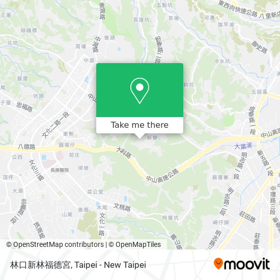 林口新林福德宮地圖
