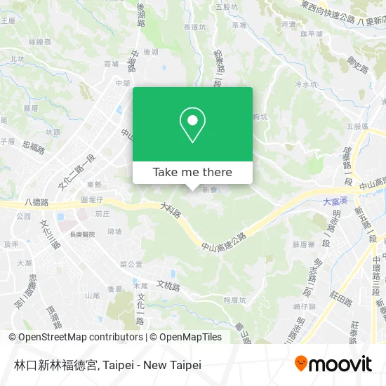 林口新林福德宮 map