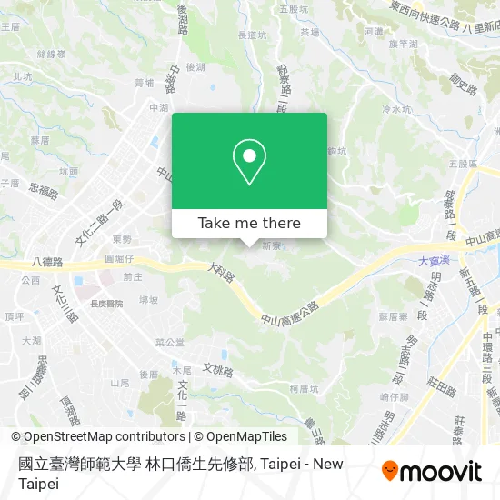國立臺灣師範大學 林口僑生先修部 map