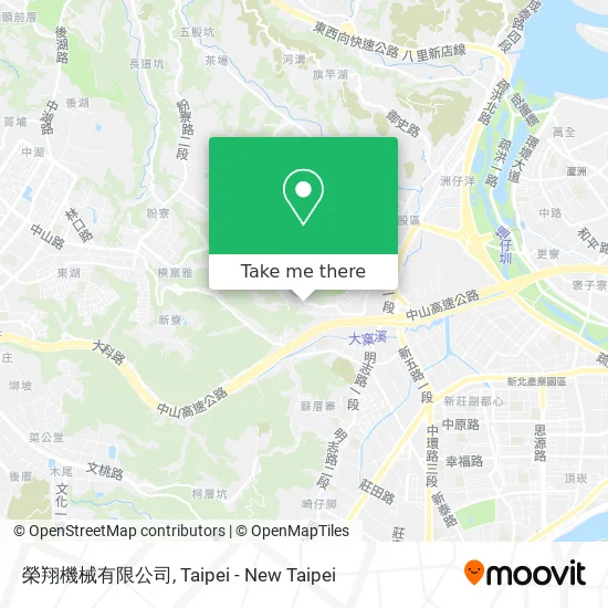 榮翔機械有限公司 map