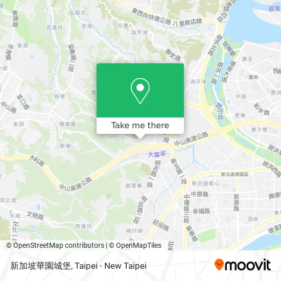 新加坡華園城堡 map