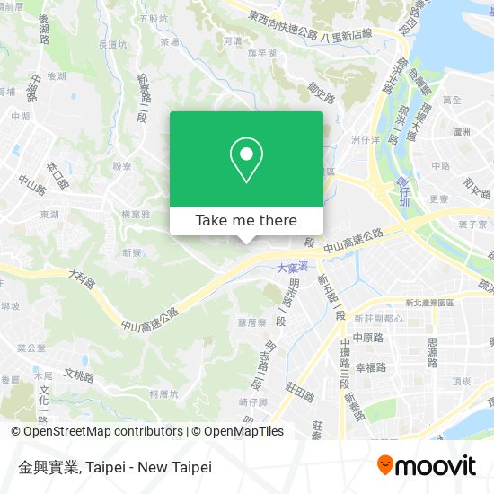 金興實業 map