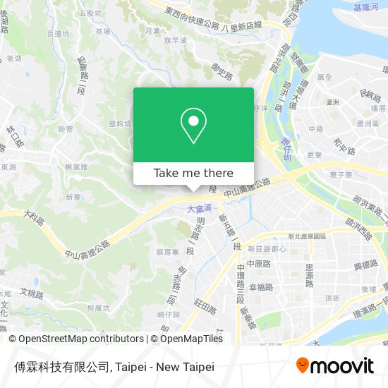 傅霖科技有限公司 map