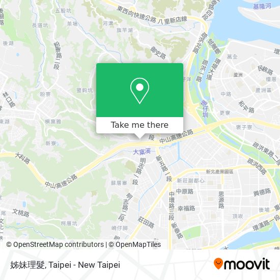 姊妹理髮 map