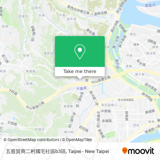 五股貿商二村國宅社區b3區 map
