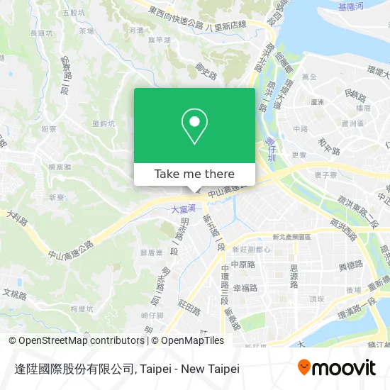 逢陞國際股份有限公司 map
