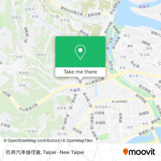 邑將汽車修理廠地圖