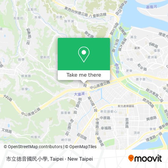 市立德音國民小學 map