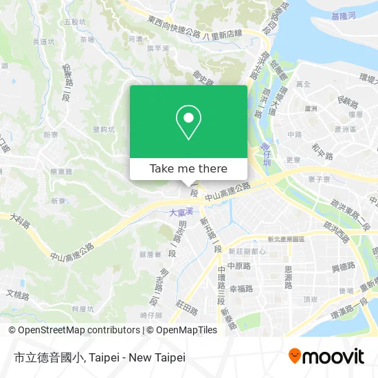 市立德音國小地圖