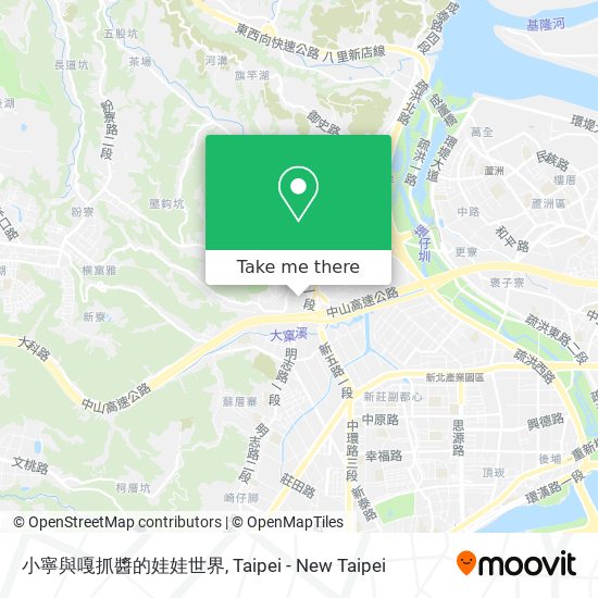 小寧與嘎抓醬的娃娃世界 map