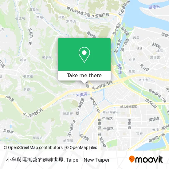 小寧與嘎抓醬的娃娃世界地圖