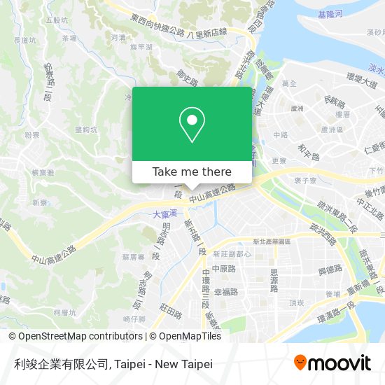 利竣企業有限公司地圖