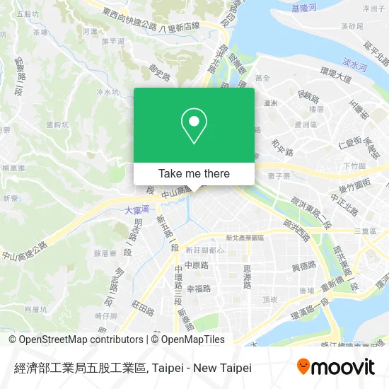 經濟部工業局五股工業區地圖