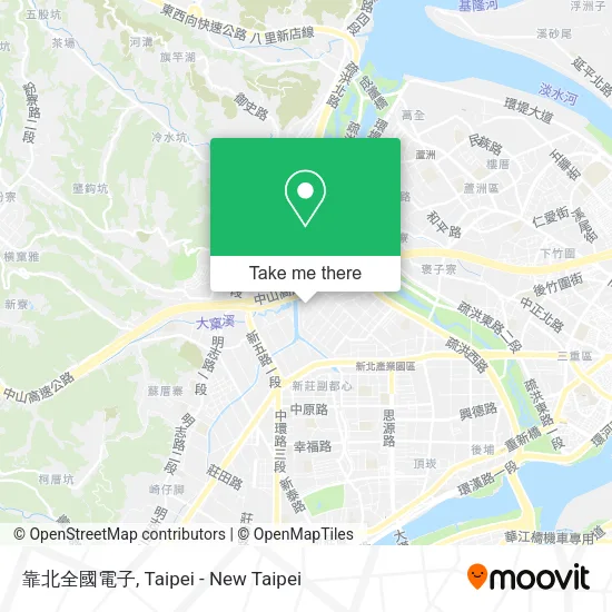 靠北全國電子地圖