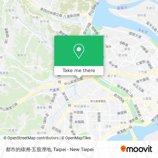 都市的綠洲-五股溼地 map
