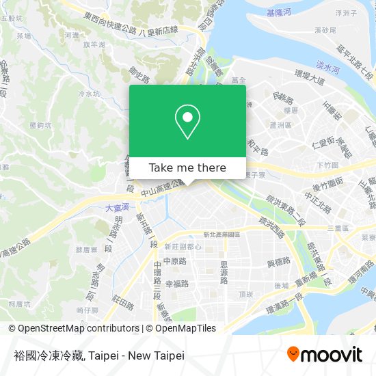 裕國冷凍冷藏 map