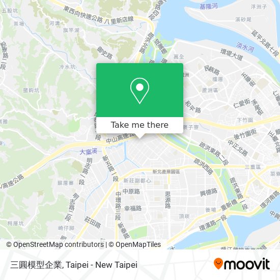 三圓模型企業 map